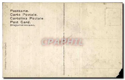 Jonge vrouw — portret — Colortype (Co. Lageno Dépose) — Achterkant