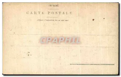 Pintor e modelo — Tema de estúdio — Carta postal impressa — Verso