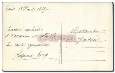 Íris na borda de um lago — paisagem ao pôr do sol — editor Bosintany, n° 3592 — Verso