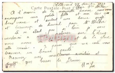 Zamieczony wioska — dekor kwiatowy z hortensjami i szklankami — Meisner N° 78 — Rewers