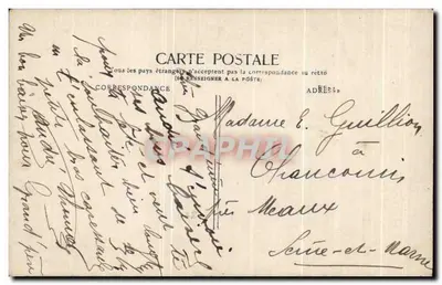 Mädchen mit einem Rosenstrauß — 'Cueillies pour vous' — Verlag JK, Nr. 472 — Rückseite