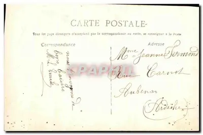 Romantisches Paar mit Rosenkorb — Verlag 'Bonne Fête' — Nr. 1254 — Rückseite