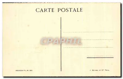 Dauphiné — Le Mont Aiguille — Agenda P.L.M. 1931, C.L. Rivière — Rewers