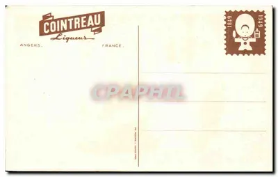 Cointreau — Reklama likieru — wydawca Cointreau, Angers, Francja — Rewers