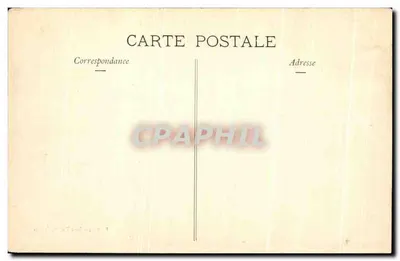 Épinal — La Moselle przy wejściu do miasta — Fototypie Paul Testart, Épinal — Rewers