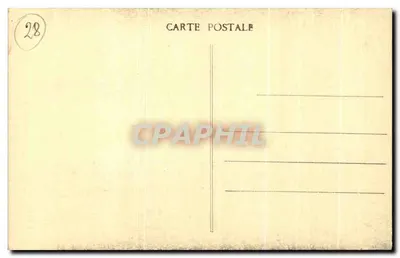 Katedra w CHARTRES — Chrystus uczy — R. Houvet, Reprod. int. XIII wiek — Rewers
