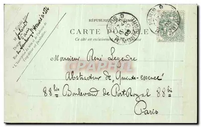 Cabourg — Widok w kierunku Dives — P. Richier, Édit. Caen. — Rewers