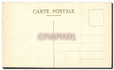 Paris — vue aérienne de la Seine et de la cathédrale Notre-Dame — Cliché de la Compagnie Aérienne Française. — Verso