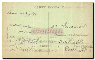 Traje de Vannes — Traje de Vannes — Editora: Éd. Courant — Verso