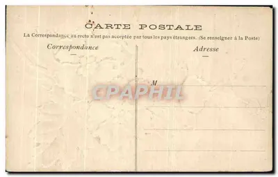 Fioletowe kwiaty — motyw dekoracyjny — bez wydawcy ani widocznego numeru — Rewers