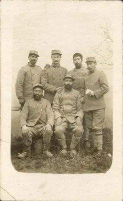 Fotografik Kartpostal Feyzin 1915 Yunanistan veya Mısır'a Giden Öncesi