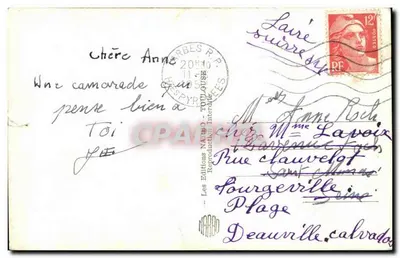 Cauterets — Skoczek Pas de l'Ours — wydawca Nanko — Rewers