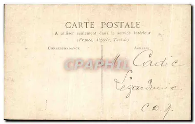 Jovem casal em barco — Letzardrieux, Côtes-du-Nord — Série 146 — Verso