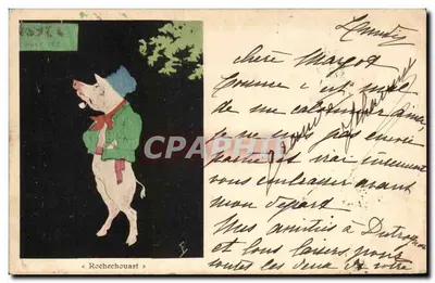 Pigé em traje — « Rochechouart » — editor não identificado, n° de série 63784