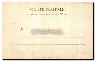 Pierrot, pai de família — cena teatral — Edição Fotografia A. Bongars et Cie, Nîmes — Verso