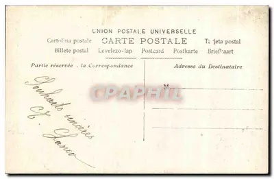 Homem de terno com buquê de rosas — Boas Festas — editor desconhecido, n° 242 — Verso