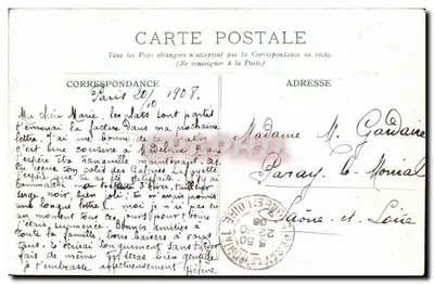 La Joconde — Muzeum Louwra — B.C.C. nr 11601 — Rewers