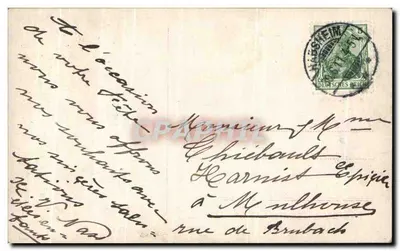 Menina segurando um buquê — Parabéns por um nome dia — 7189/ho — Verso