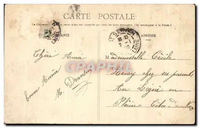 Jeune Fille à Marier — Commandements de la Jeune Fille à Marier — Phototypie A. BRAUNER & Cie, NANCY — Achterkant