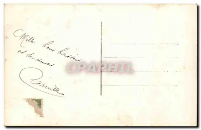 Het Kusje — scène van een koppel — Myocotis, n°212 — Achterkant