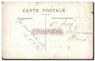 Le Petit Poucet — L'arrivée des enfants perdus au palais de l'Ogre — éditeur C.B.F. R.S. PARIS, n°4 — Rewers