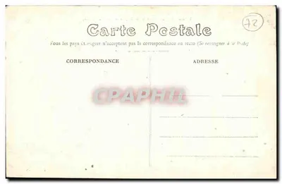 Le Mans. — Abpia l'Épau. — Widok ogółem — Wydawnictwo N. G. — Rewers