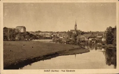 Sablé (Sarthe) - Vista Geral — C. J. Lambert, editor-fotográfico, Sablé-sur-Sarthe