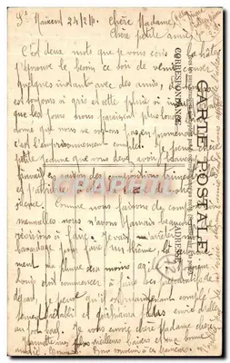 Environs de St-MAIXENT — Cachoeira do Puy d'Enfer — H. Guy, editor — Verso