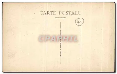 Montmort — Fossos e Ponte-Levi do Castelo (Século XVI) — Verso