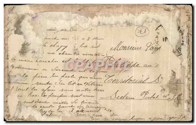 Chagny - O Pensionato — Ch. Parges, editor — Verso