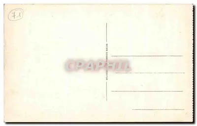 Mâcon — Hotel Pocztowy — Héliogravure Combier — Rewers
