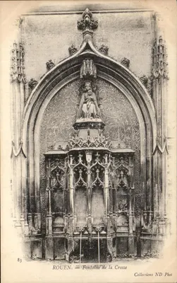 Rouen — Fontaine de la Crosse — Coleções ND Phot