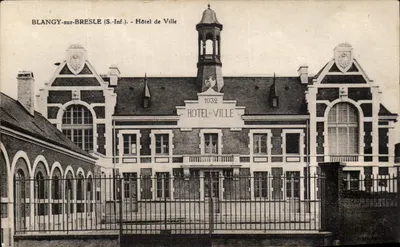 Blangy-sur-Bresle (Sul-Inf.) - Prefeitura - 1932