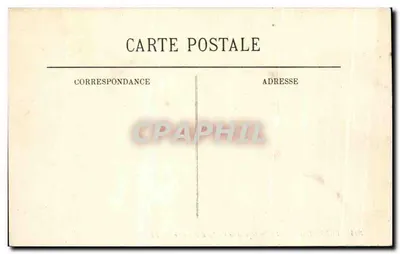 Versailles — O Castelo e a Grade de Honra — LL. n° 824 — Verso