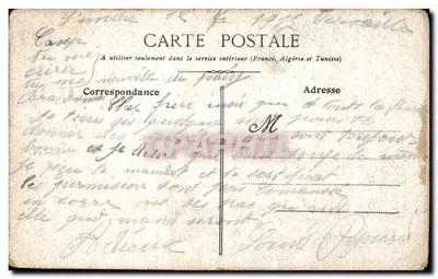 Versailles — Petit-Trianon — Quarto de Maria Antonieta — Verso