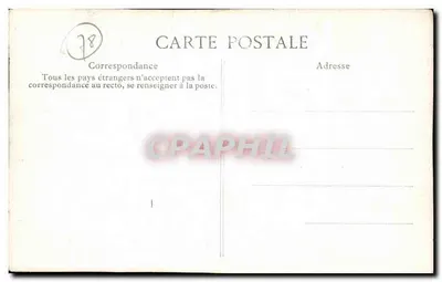 Versailles — Grandes Eaux — O Carro Enlameado — n° 228 — Verso