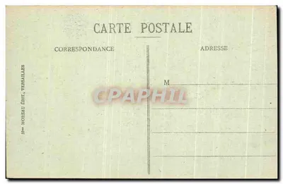 Palácio de VERSAILLES - Sala do Conselho dos Ministros — Editor: Sra. Moreau, Versailles — Verso