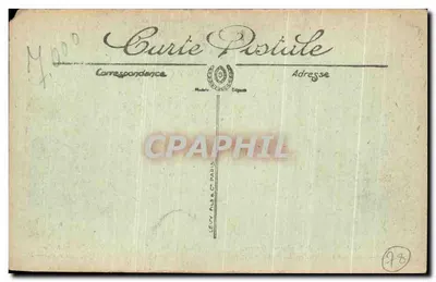 A Assinatura da Paz da Grande Guerra — Versailles — Galeria dos Espelhos — A Mesa Histórica — Verso