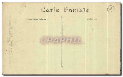 Versailles — Palais du Grand-Trianon — Grand-Trianon Palace. Éditeur : IMP. CRÉTÉ & CIE, PARIS. — Verso