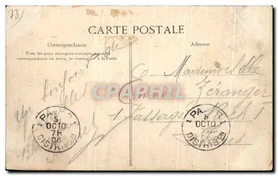 Versailles — Il Parco — Bassin de Latone — Editore E. D. (n°47) — Verso