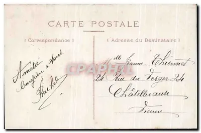 Parobrazek — scena ogrodu — wydawca anonimowy, n° 4907 — Rewers