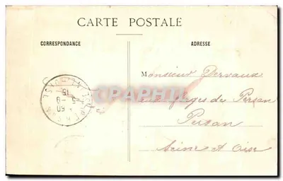 Puteaux-sur-Mer — Lembrete de Puteaux-sur-Mer — L.B. PARIS. — Verso
