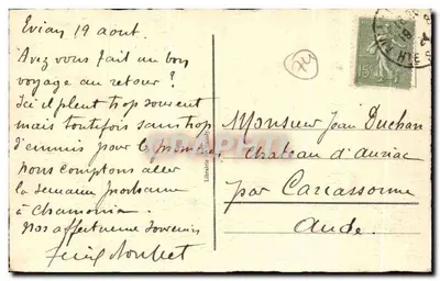 Evian-les-Bains — Kasyno — Librairie Graphiti, nr 115 — Rewers