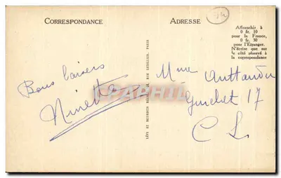 Annecy — Le Roc de Chère e Castelo de Duingt — LL — Verso