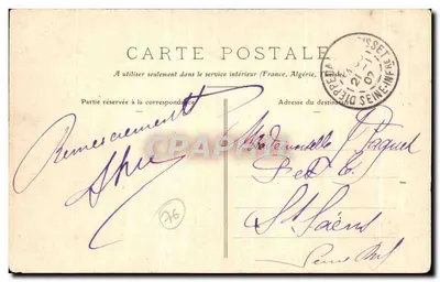 Bapeaume niedaleko Rouen — Zamek — Wydawca: Catherine Laparre, Rouen, nr 26 — Rewers