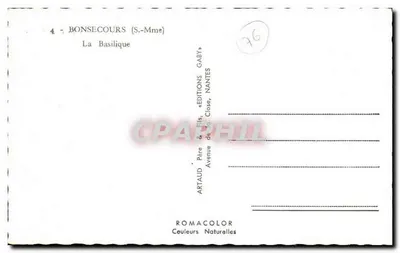 BONSECOURS — Bazylika — Wydawnictwo Gaby, Nantes — Rewers