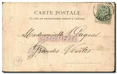 La Tour Jeanne d'Arc — Rovin — R.&J. D. 10626 — Verso