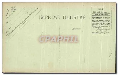 Le Havre — Gros temps — G. Le Havre, n°133 — Rewers