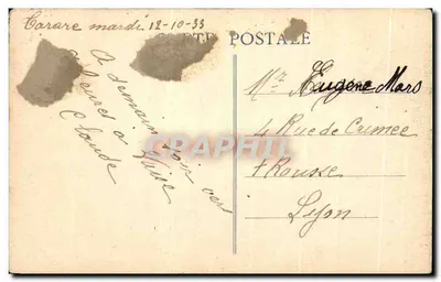 Tarare (Rhône) — Widok ogółem (południowy zachód) — Coût Sainne — Rewers
