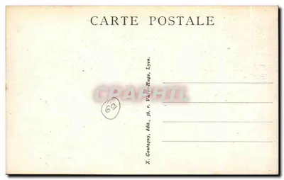 Tarare (Rhone) — Most i wzgórze Bel-Air — X. Gontagny, wyd., 36, ul. Victor-Hugo, Lyon — Rewers